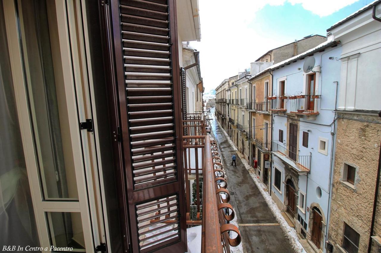 B&B In Centro A Pacentro Экстерьер фото