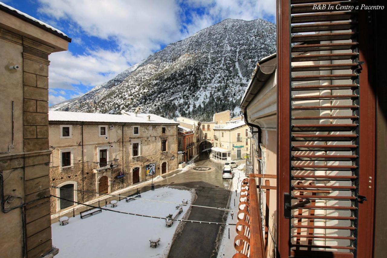 B&B In Centro A Pacentro Экстерьер фото