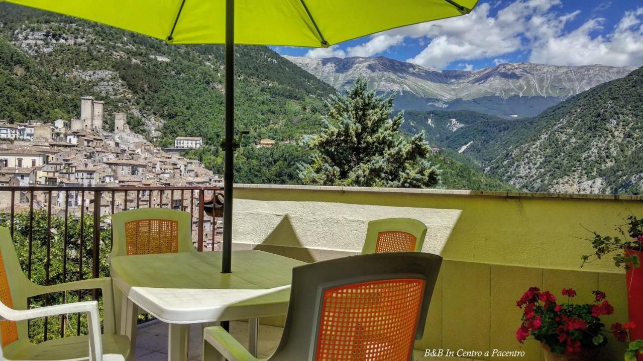 B&B In Centro A Pacentro Экстерьер фото