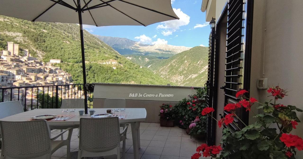 B&B In Centro A Pacentro Экстерьер фото