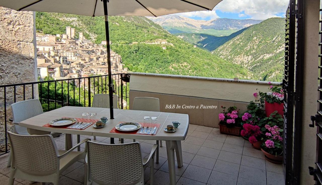 B&B In Centro A Pacentro Экстерьер фото