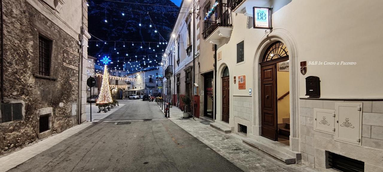 B&B In Centro A Pacentro Экстерьер фото
