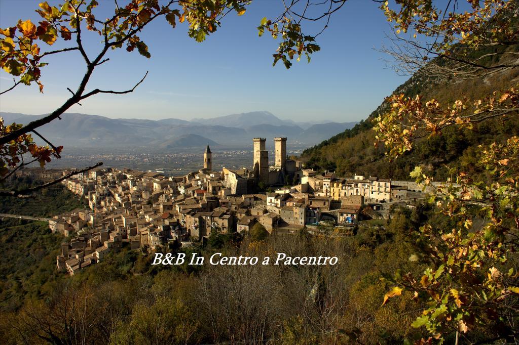 B&B In Centro A Pacentro Экстерьер фото